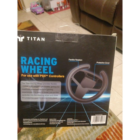 Titan PS5 Racing Sleeve Bracket Protective Cover for PlayStation 5 Controller - Picture 2 of 2